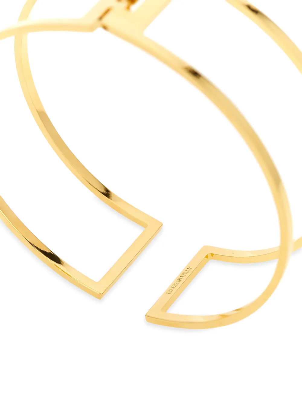 Cut-Out Rigid Necklace