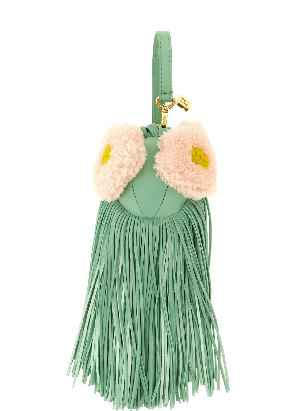 FENDI Aquamarine bag bugs charm - Verde