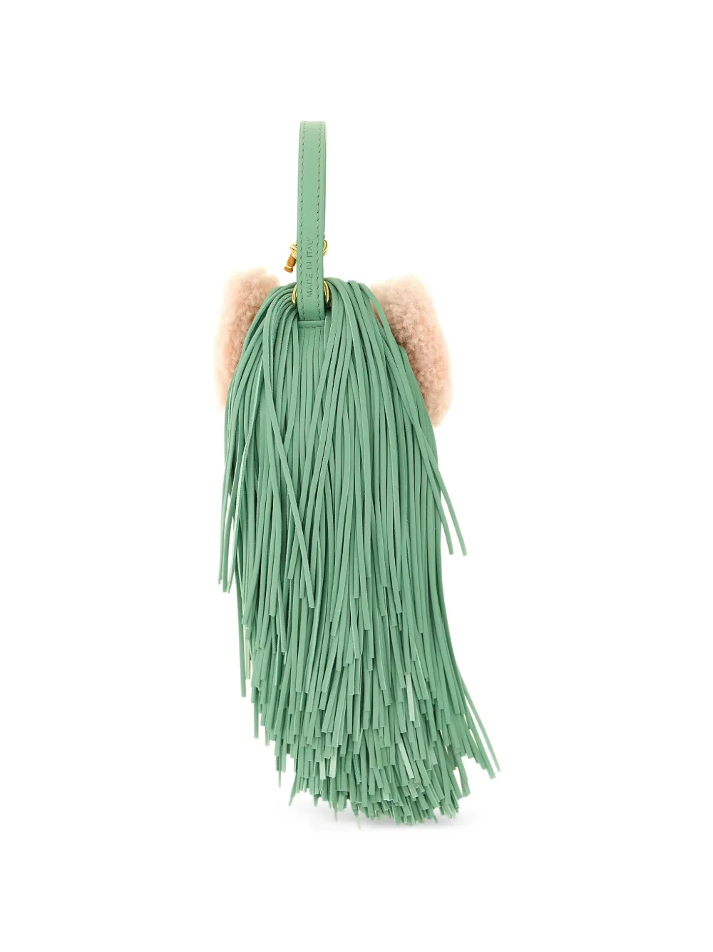  Fendi Charm Bag Bugs Para Bolso - Verde 