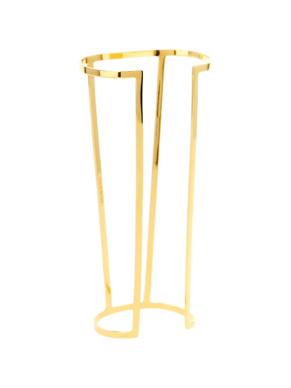 Elisabetta Franchi cut-out metal bangle - Oro