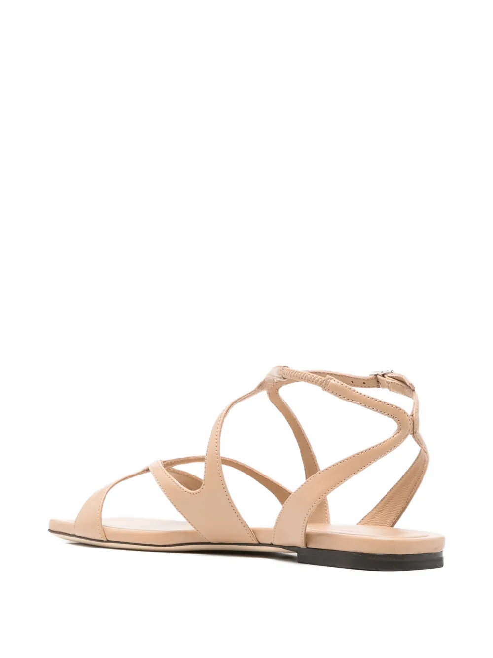 Jimmy Choo leather sandals Beige