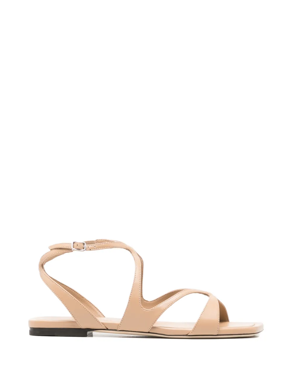 Jimmy Choo leather sandals Beige