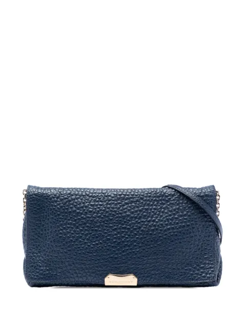 Burberry Pre-Owned 2000-2017 Medium Grained Calfskin Mildenhall crossbody bag