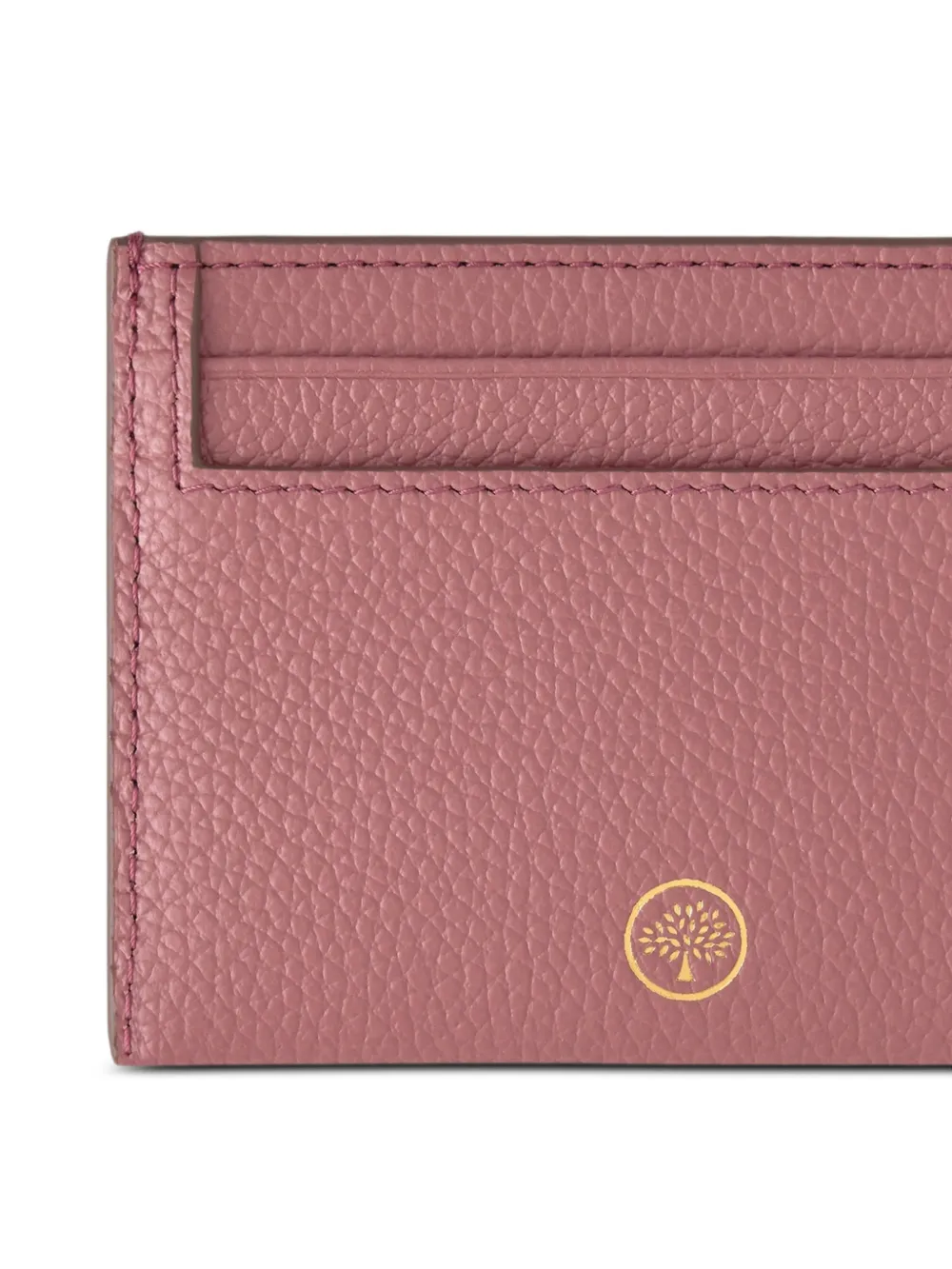  Mulberry Logo-detail Card Wallet - Pink 