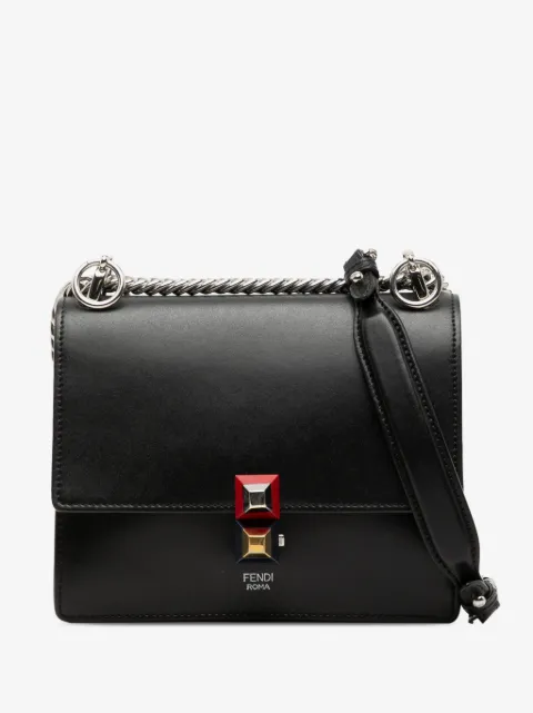 Fendi Pre-Owned Kan I 小号皮质斜挎包（2000-2026年典藏款）
