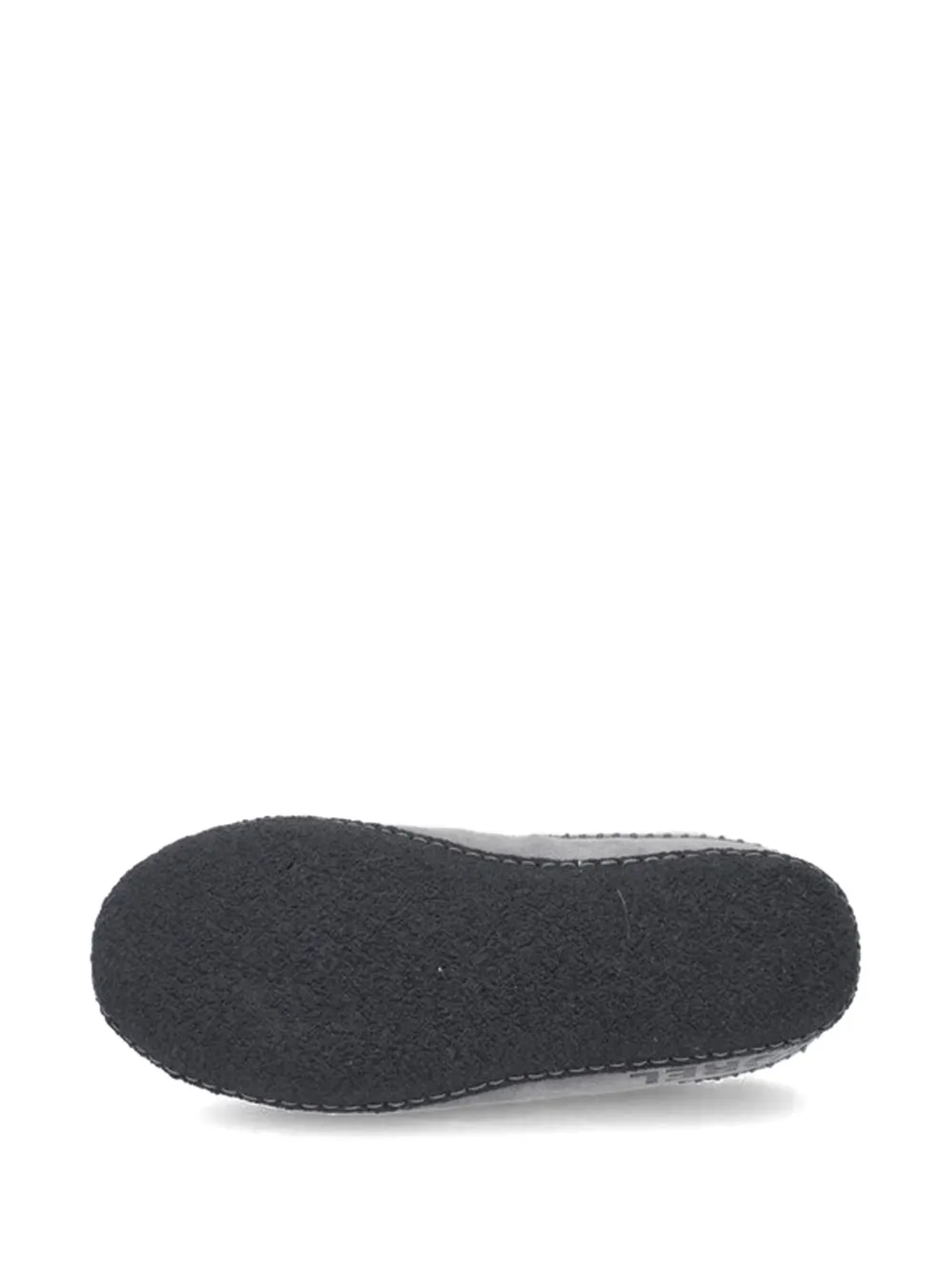 SOREL Lammy slippers met stiksels Grijs