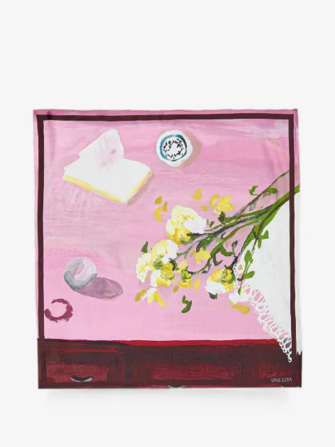 Stine Goya floral-print square scarf