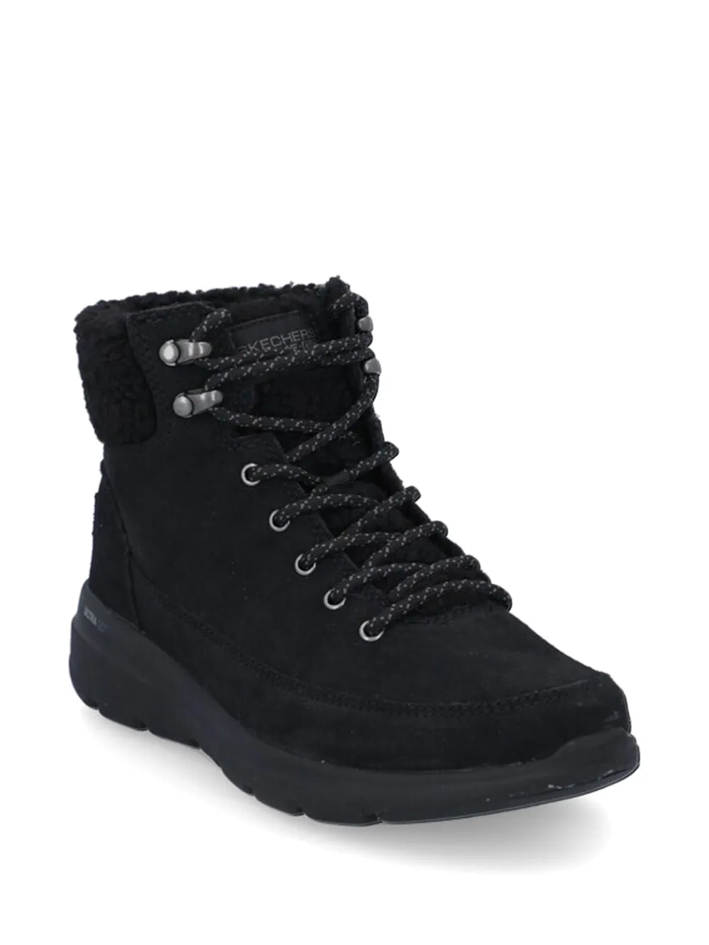 Skechers Veterlaarzen Zwart