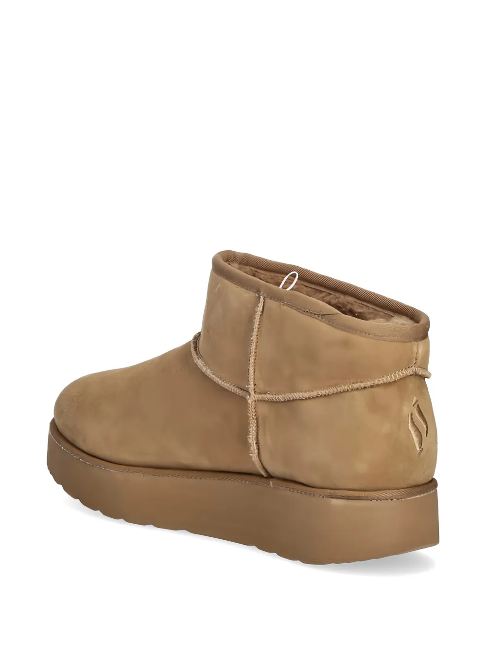 Skechers Keep Cozy laarzen met logodetail Beige