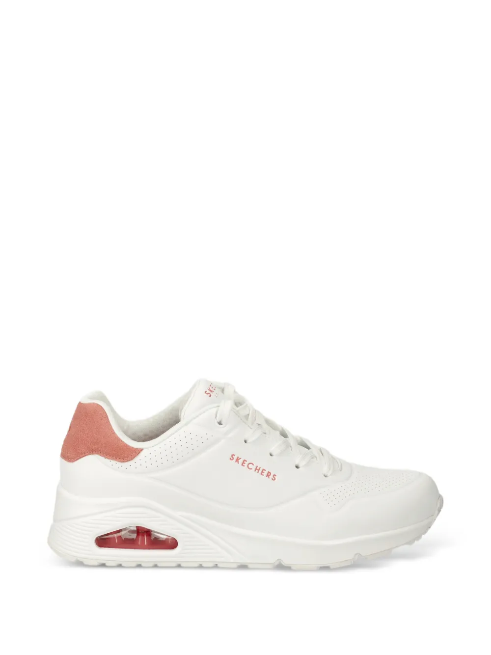 Skechers Uno Pop Back sneakers Wit