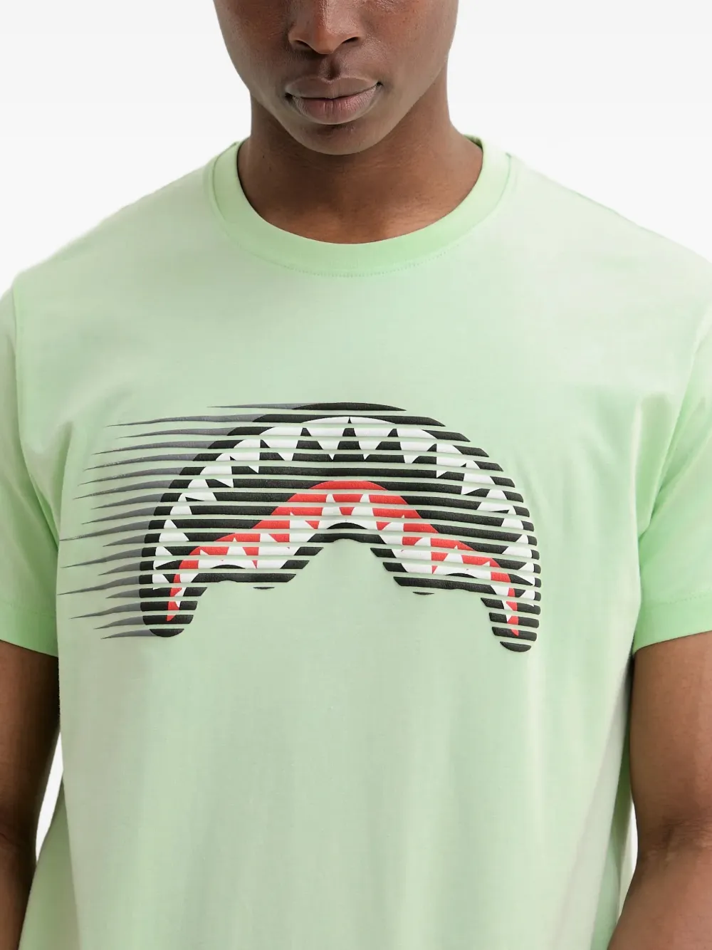 Sprayground Shark Mouth T-shirt met grafische print Groen