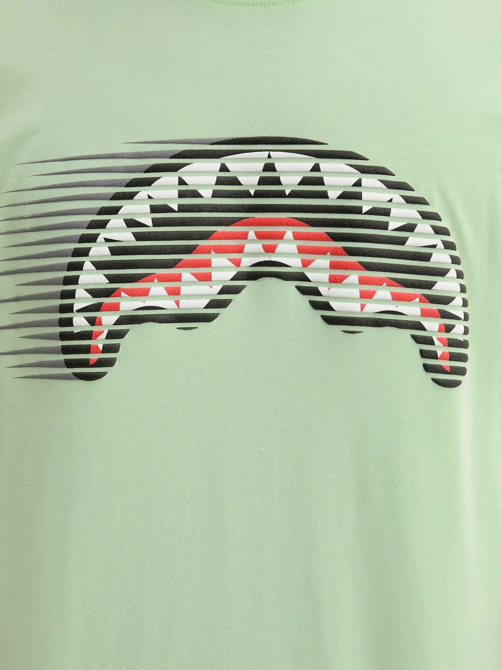 Sprayground Shark Mouth T-shirt met grafische print Groen