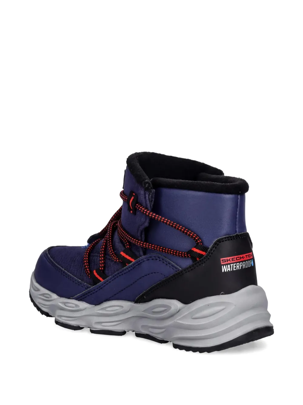Skechers Veterlaarzen Blauw
