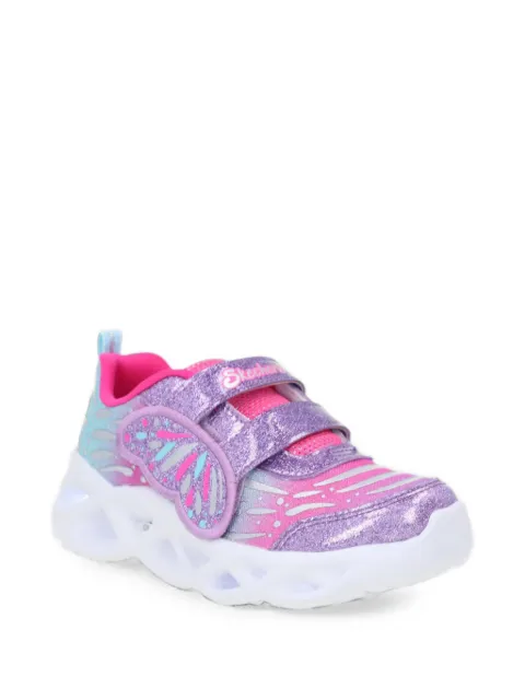 Skechers S-Lights butterfly-motif low-top sneakers