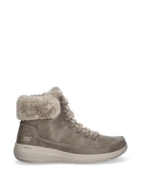 Skechers fur trim boots