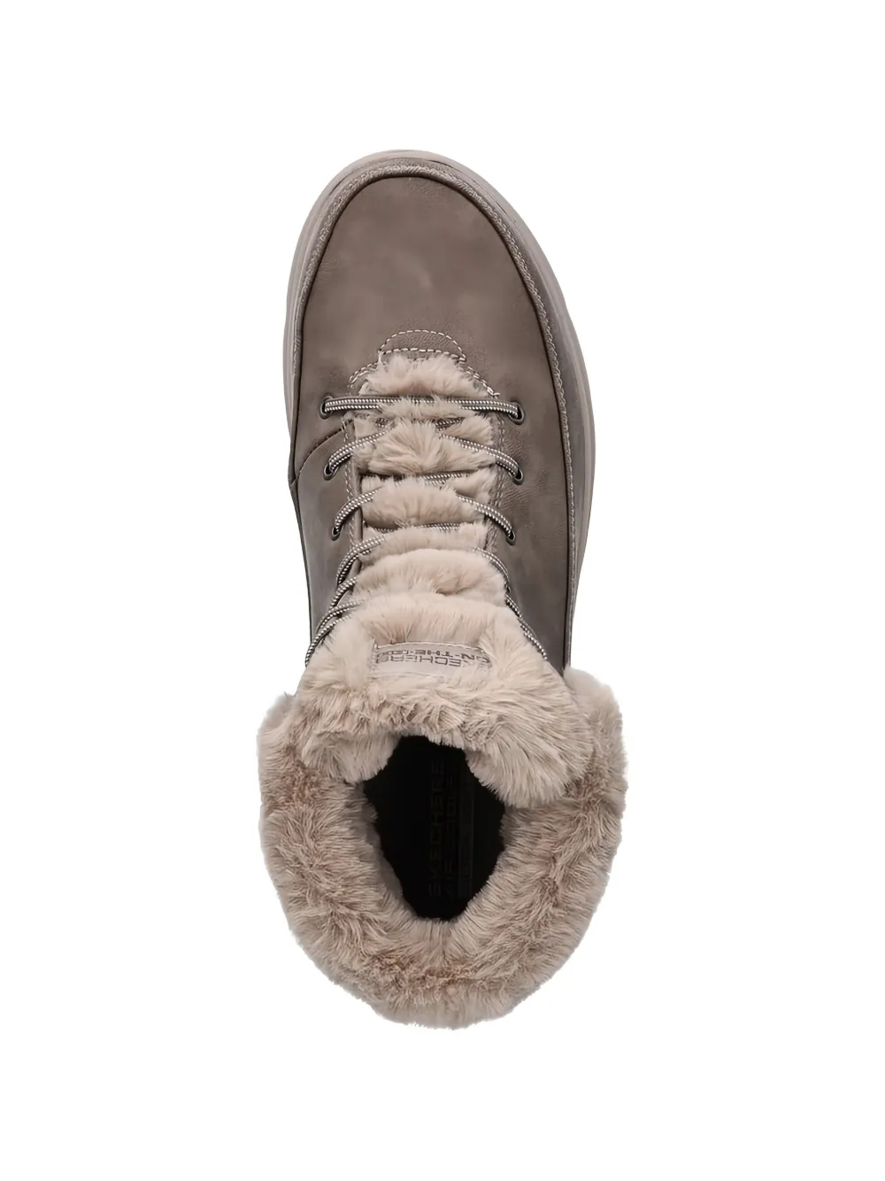 Skechers Laarzen met afwerking van bont Grijs