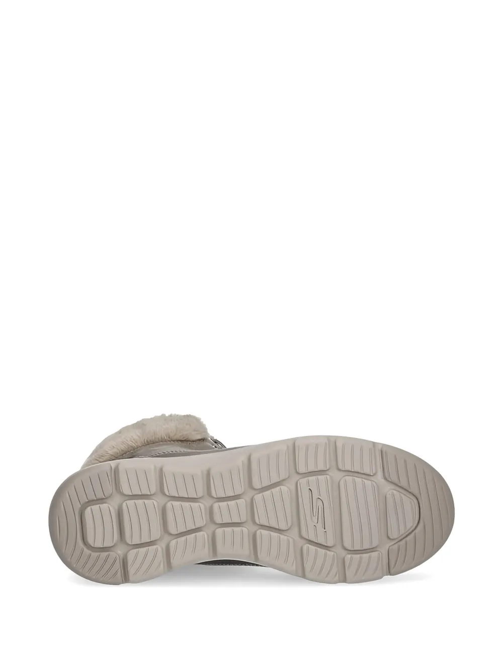 Skechers Laarzen met afwerking van bont Grijs