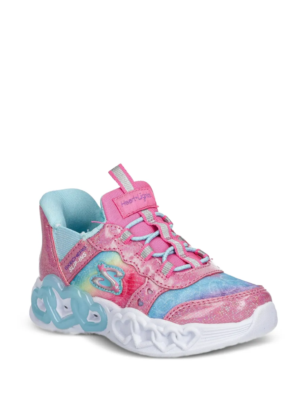 Skechers Infinite Heart Lights Slip-Ins Sneakers - Rosa