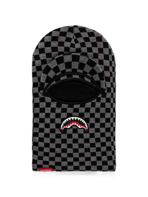 Sprayground check-pattern balaclava