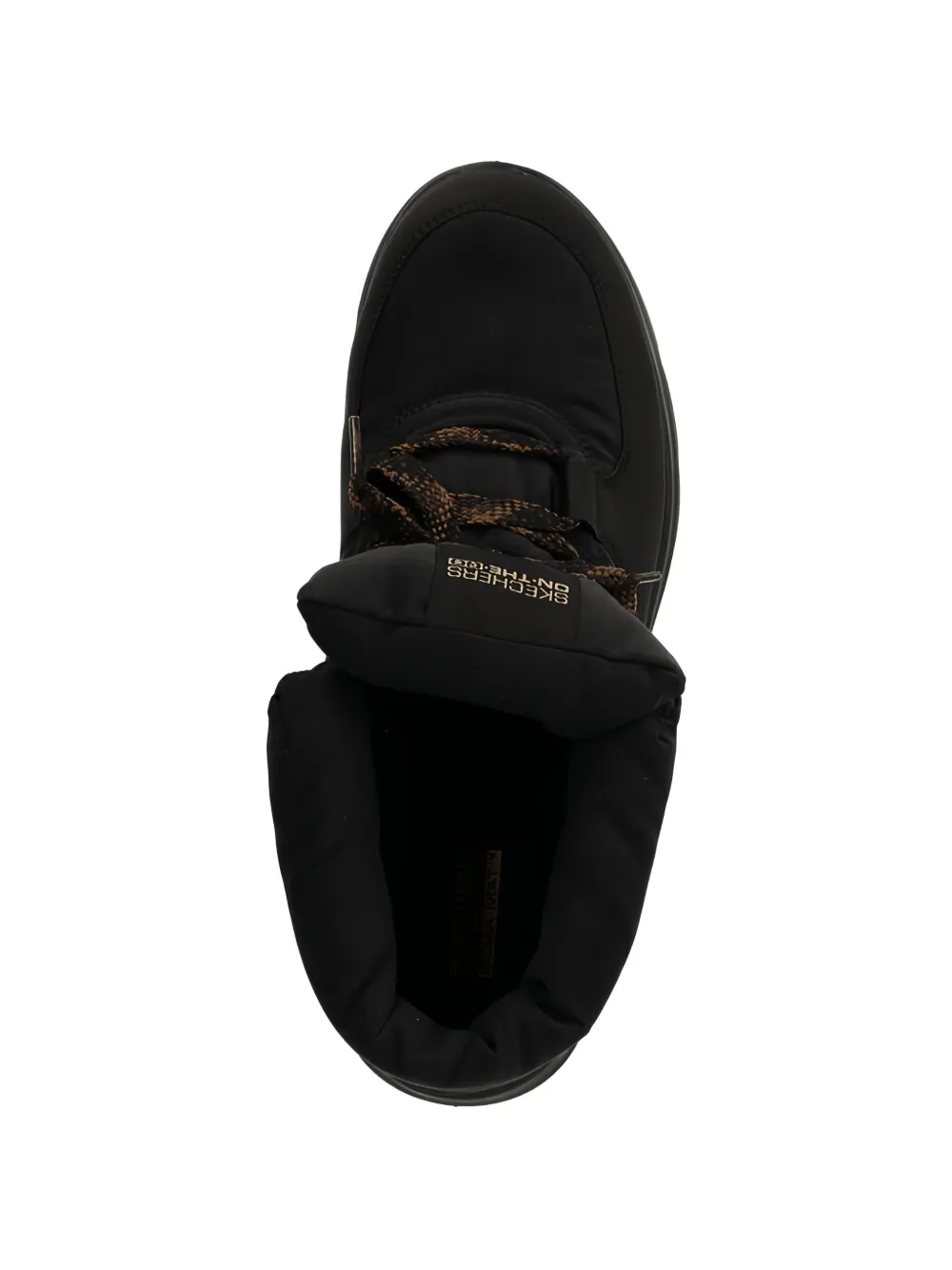 Skechers Veterlaarzen Zwart