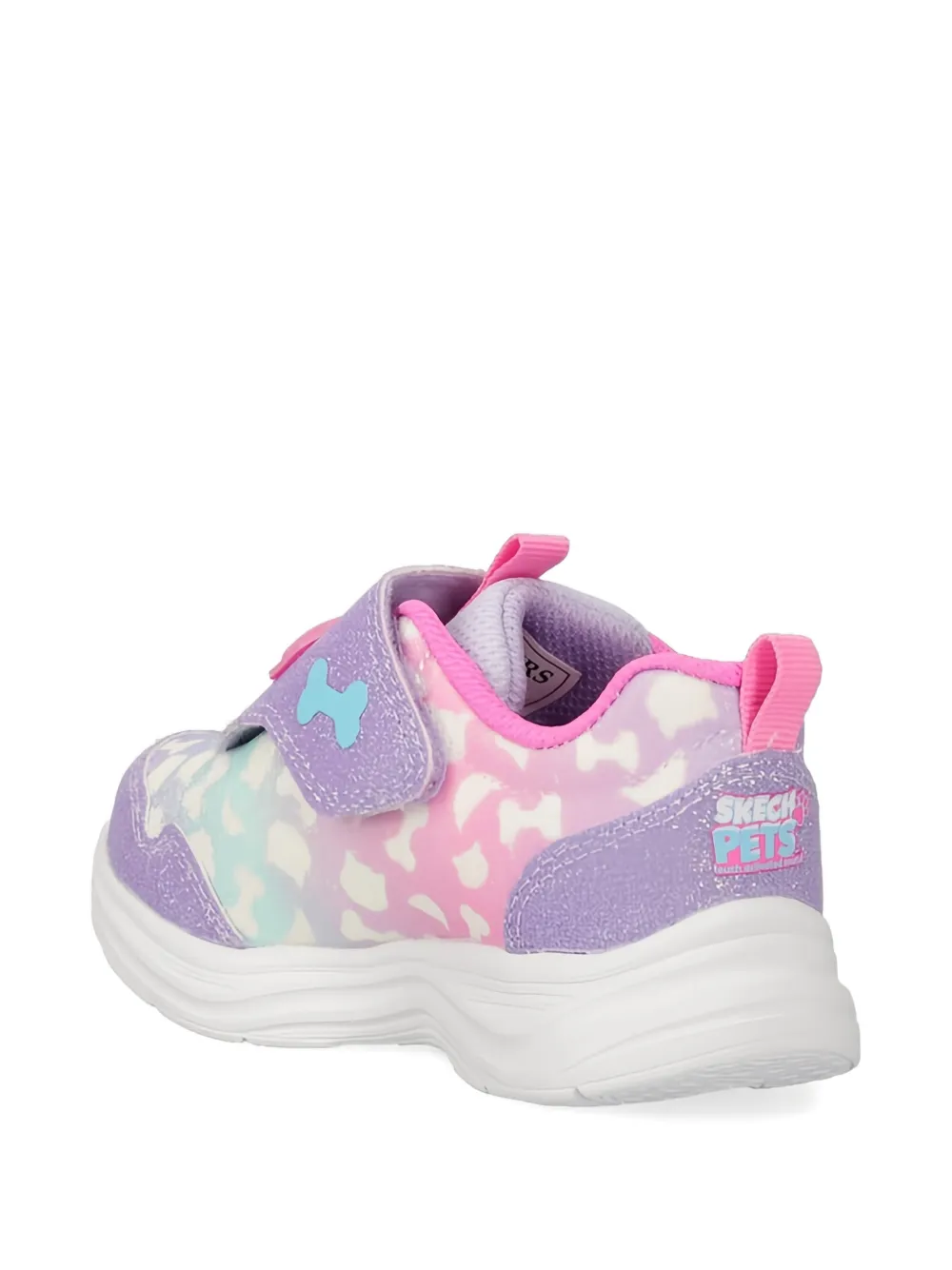 Skechers Glimmer Kicks Sketch sneakers met applicatie en glitters Paars