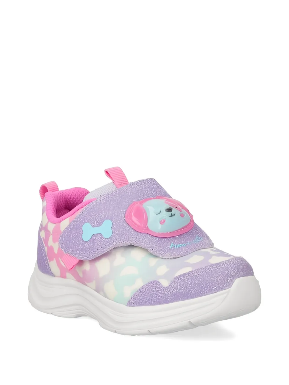 Skechers glimmer kicks sketch pets appliqué glitter sneakers - Viola