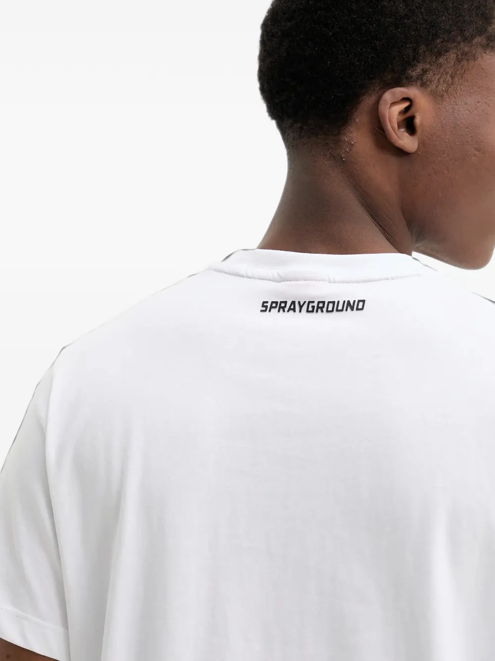 Sprayground T-shirt met print Wit