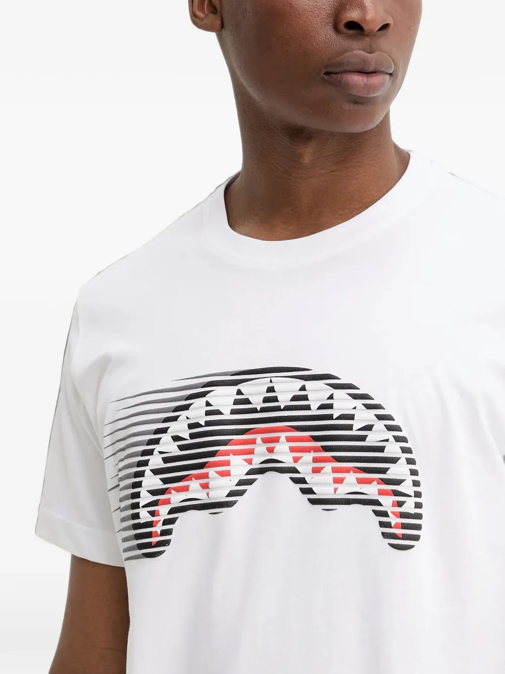 Sprayground T-shirt met print Wit