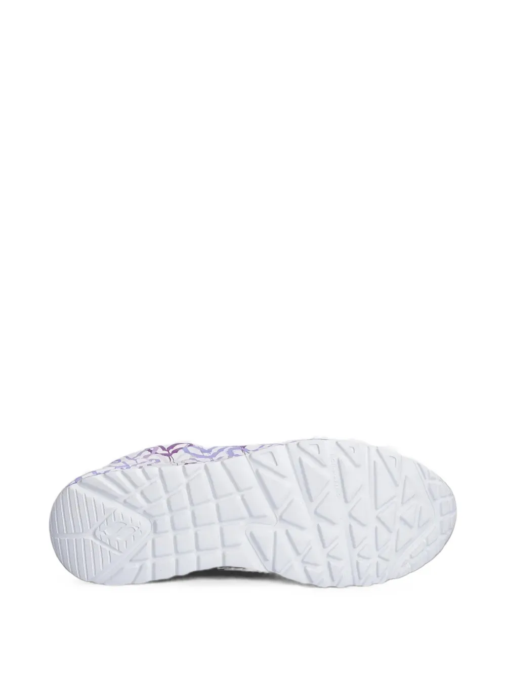 Skechers Uno Lite heart-print sneakers Wit