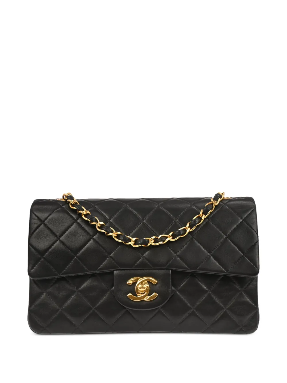 CHANEL Pre-Owned 1996-1997 small Classic Double quilted shoulder bag - Nero