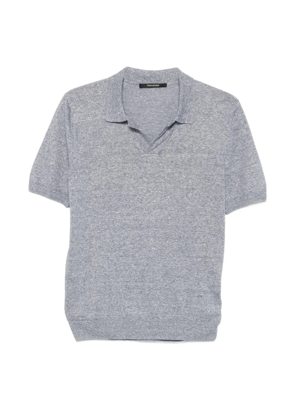 Tagliatore Fijngebreid T-shirt Blauw