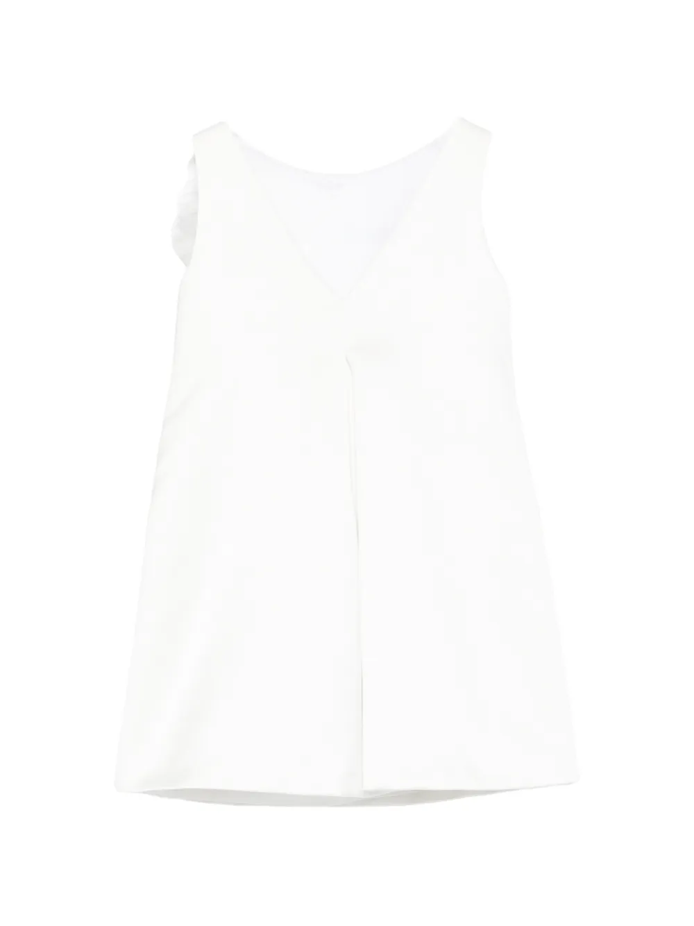 Elisabetta Franchi Kids Jurk met ruches Wit