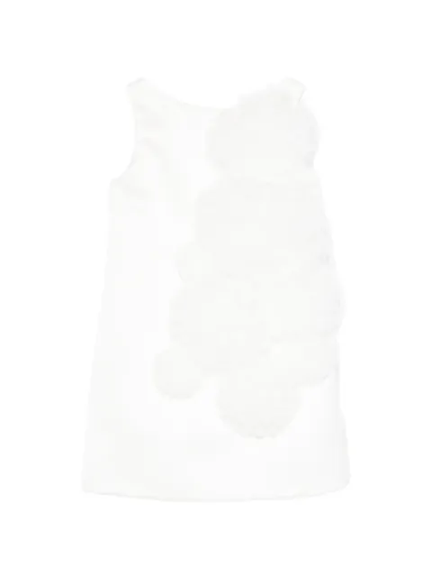 Elisabetta Franchi Kids vestido largo con detalle de volantes