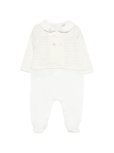 NANAN striped embroidered pajama