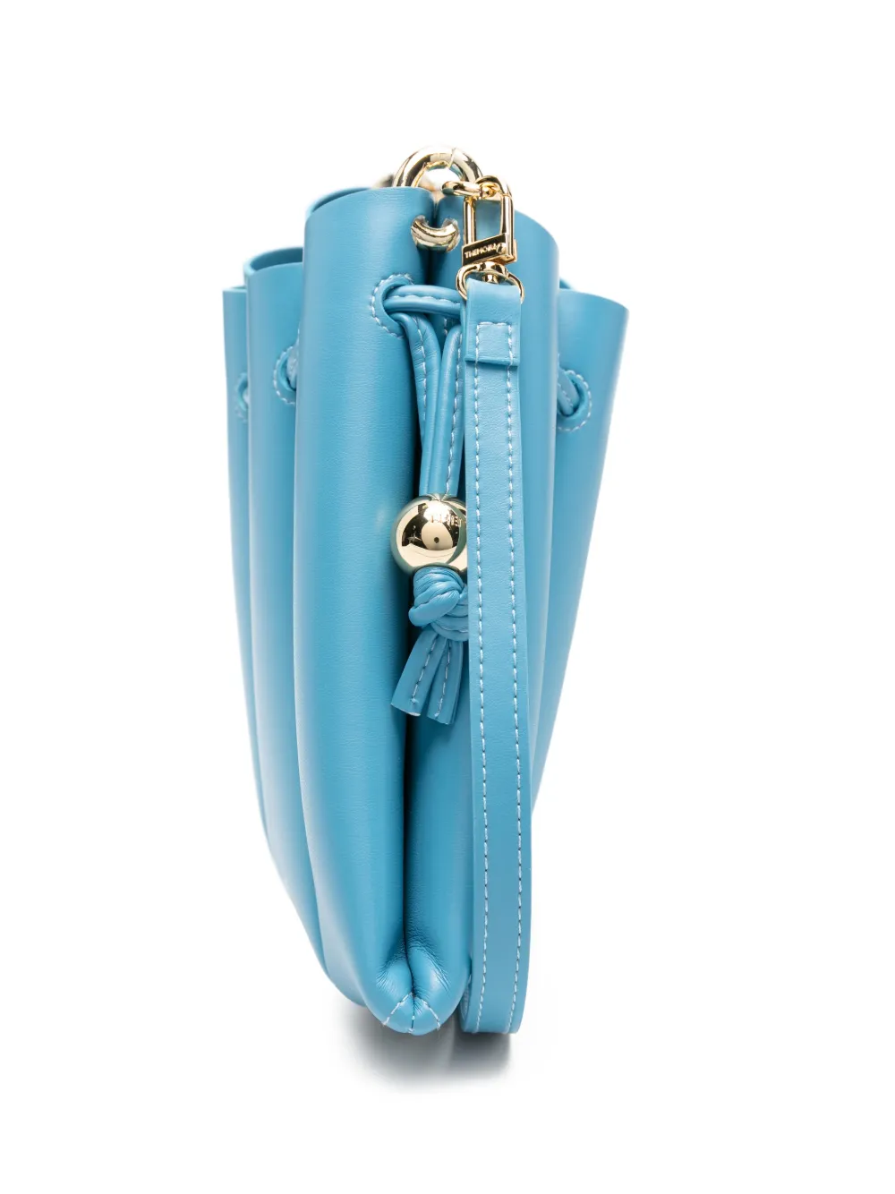 Themoirè Calipso schoudertas Blauw