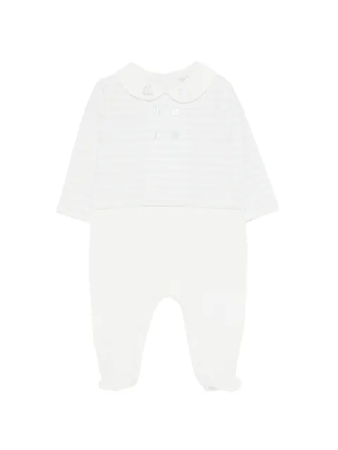 NANAN pijama bordado a rayas