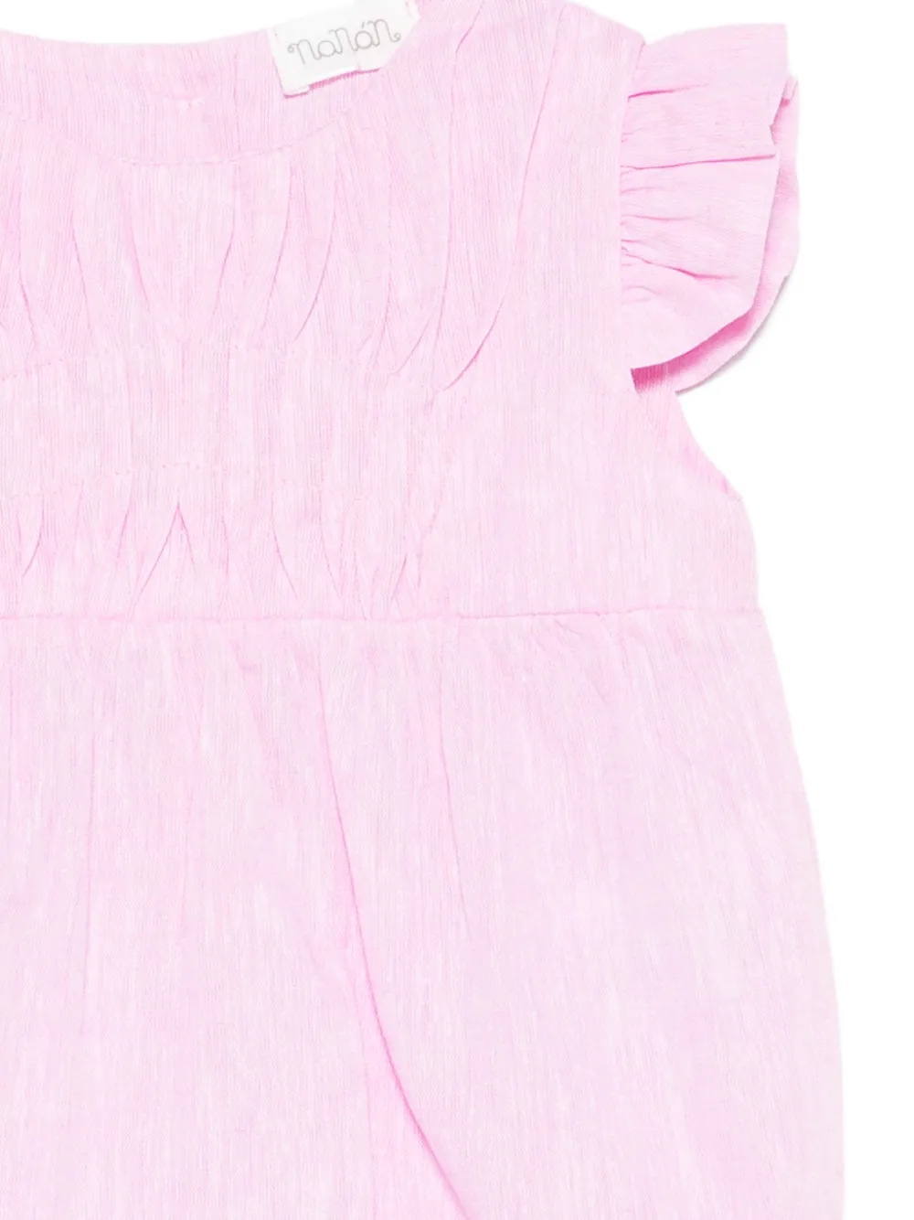 NANAN Babypakje met ruchemouwen Roze