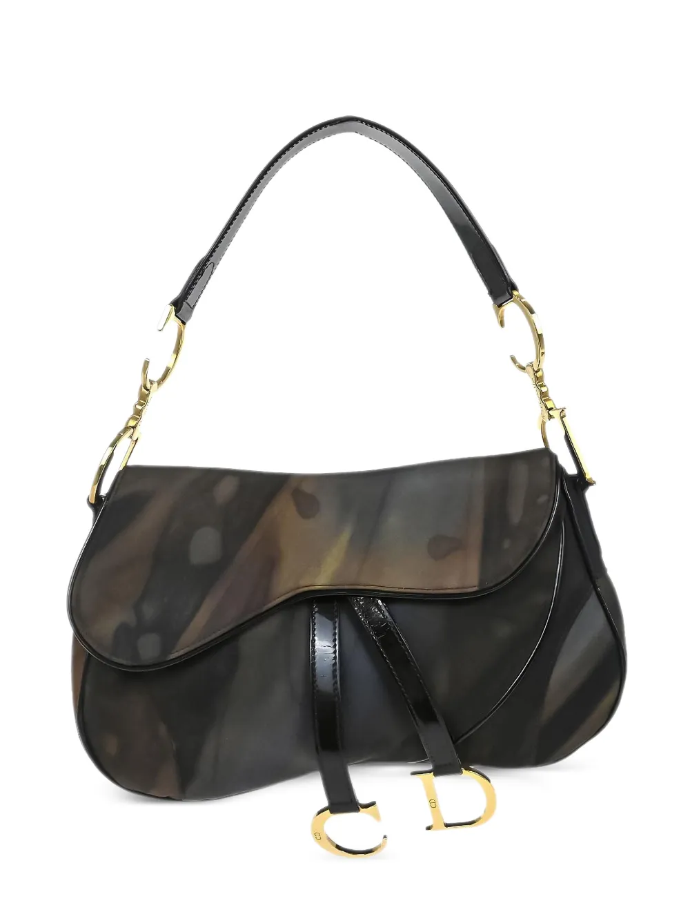 Christian Dior Pre-Owned Borsa a spalla Saddle 2001 - Marrone