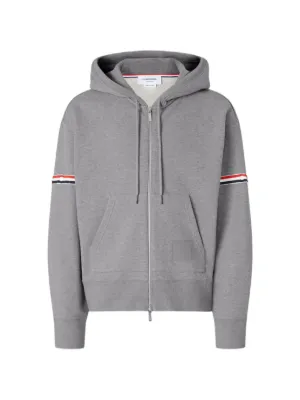 Moncler ジップアップ パーカー | グレー | FARFETCH JP