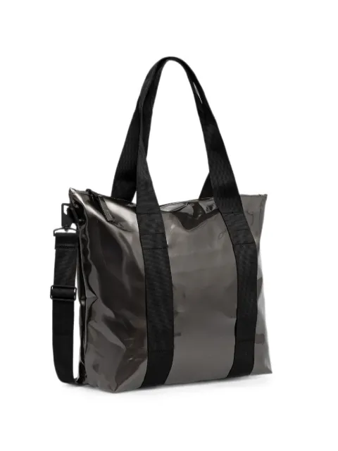 Rains glossy-finish tote bag