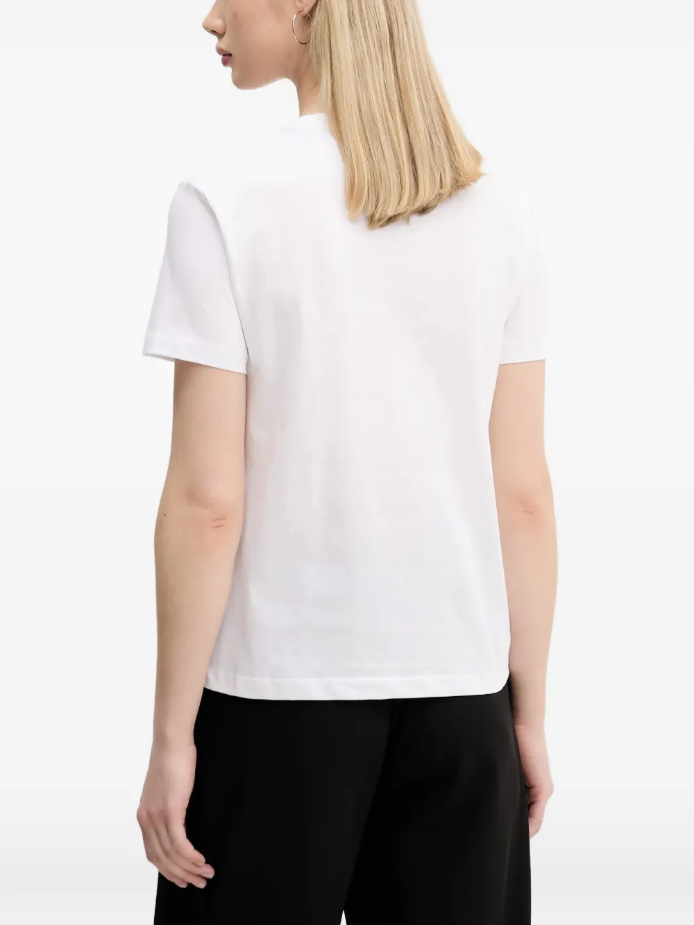 Desigual T-shirt met print Wit