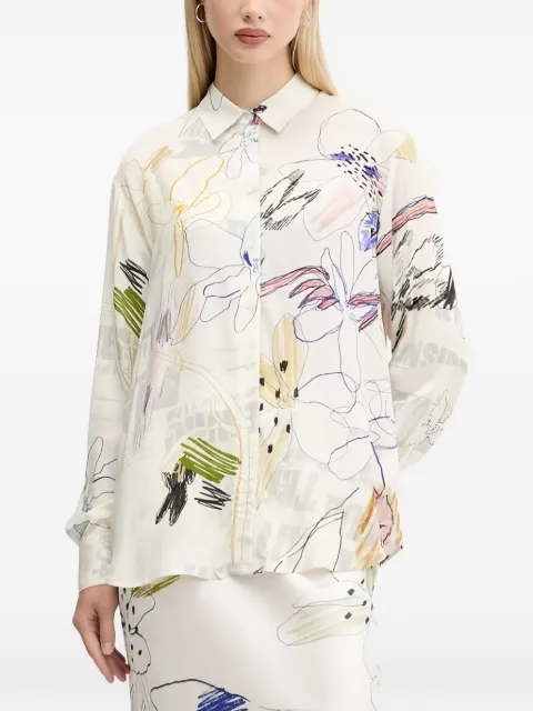 Desigual Newsarty floral-print shirt