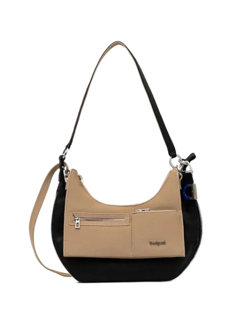 Desigual medium two-tone shoulder bag