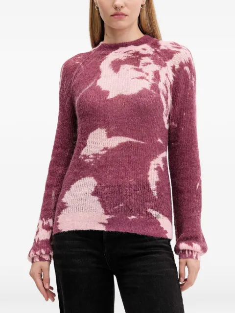 Desigual Hyder mottled crew-neck sweater