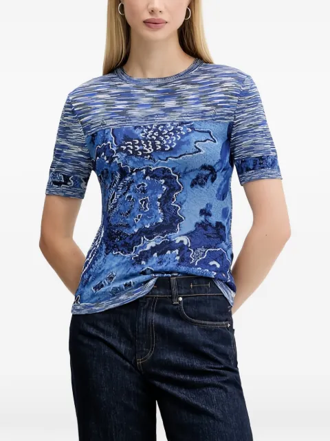 Desigual floral short-sleeve top