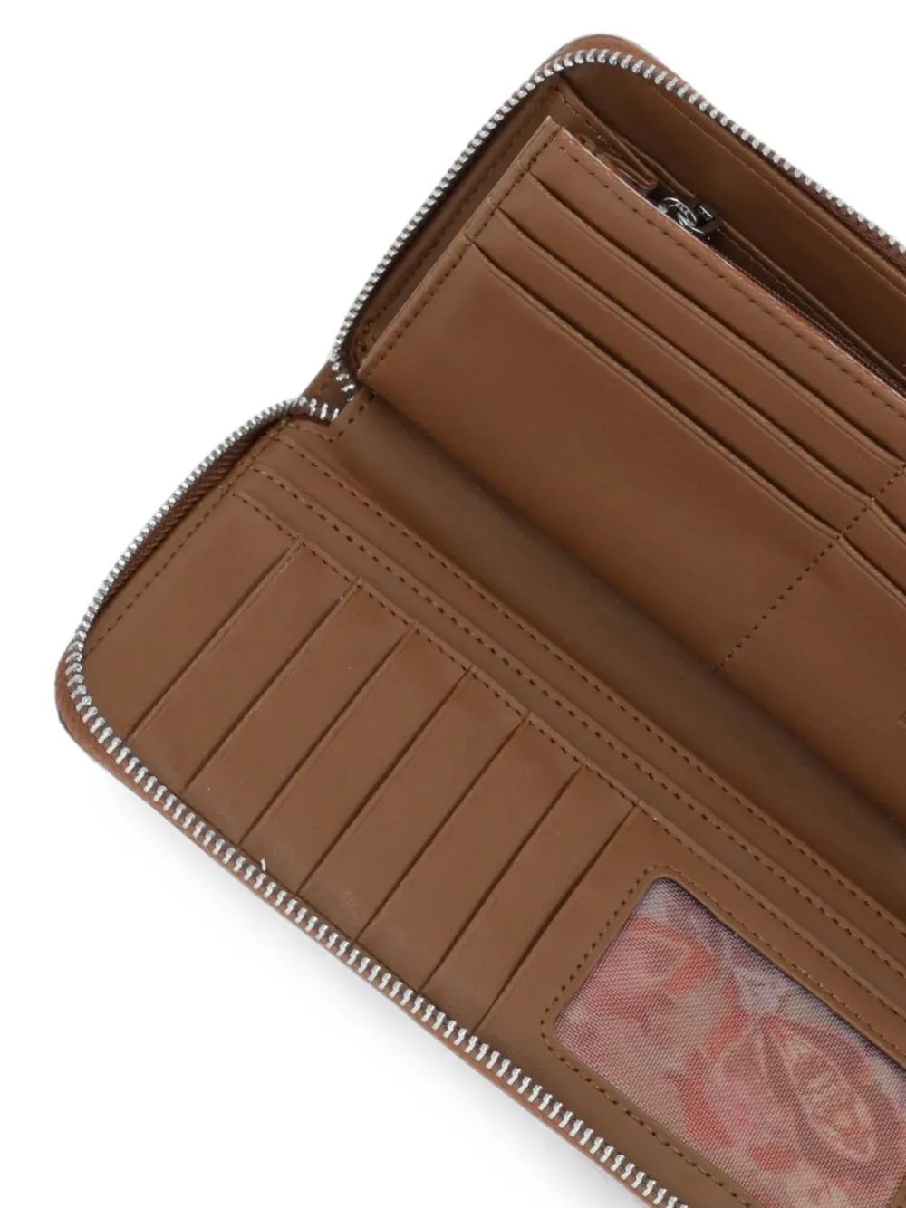 Desigual Portemonnee met studs Bruin