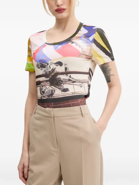 Desigual Collage graphic-print T-shirt