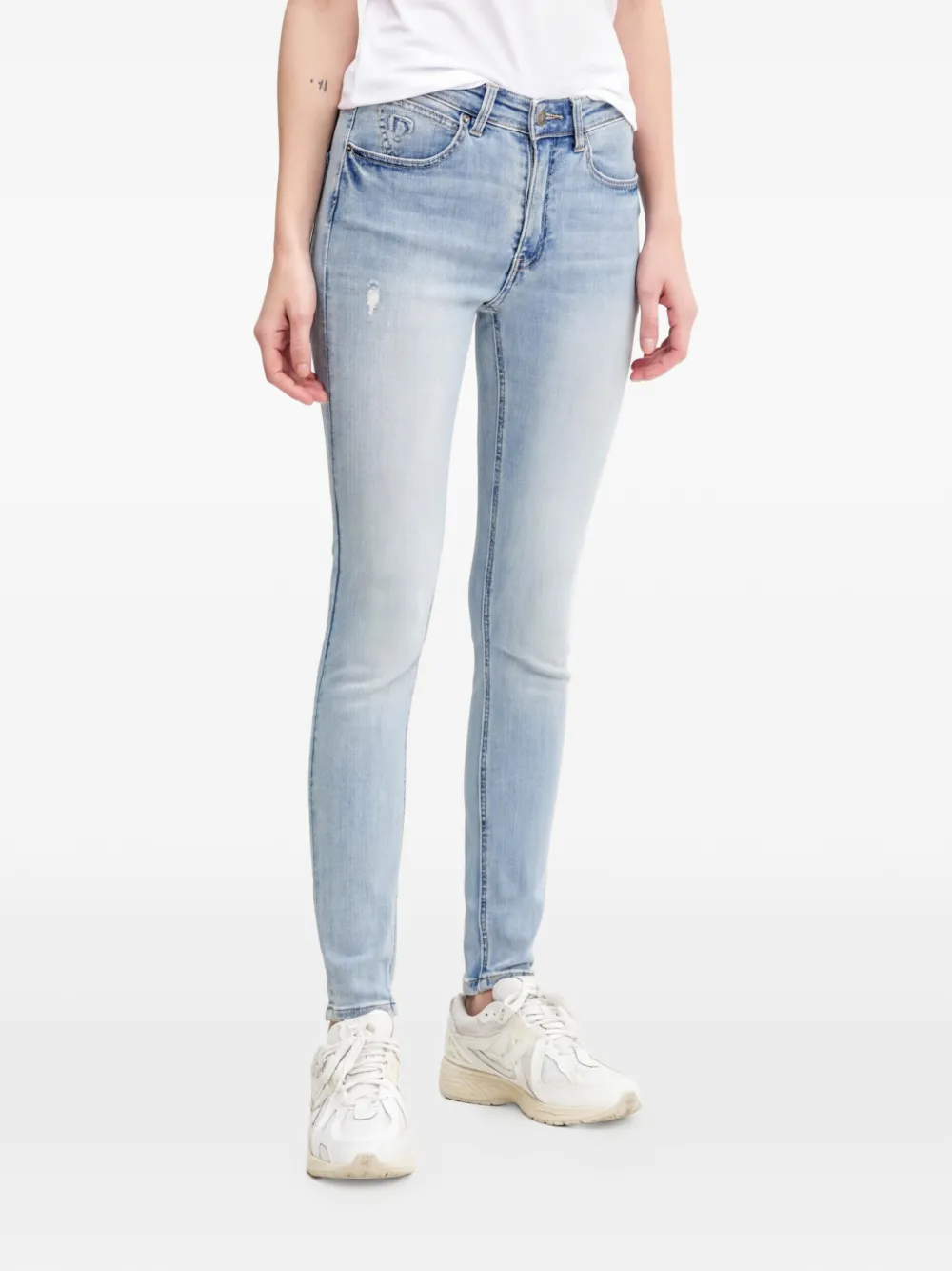 Desigual distressed denim jeans - Blu