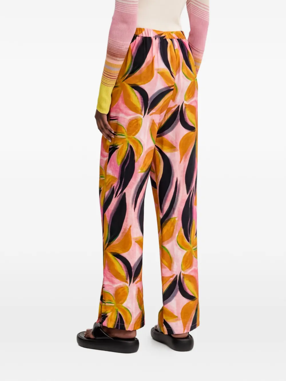 Desigual Palazzo broek Roze
