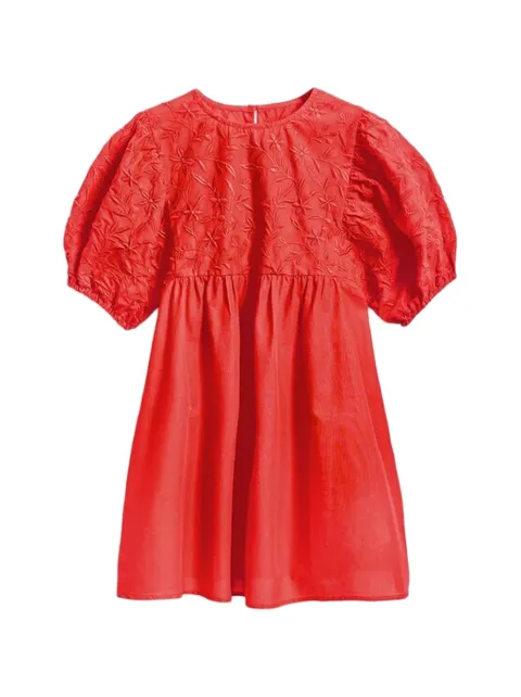 Desigual floral puff-sleeve dress